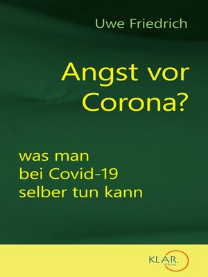 cover image of Angst vor Corona?